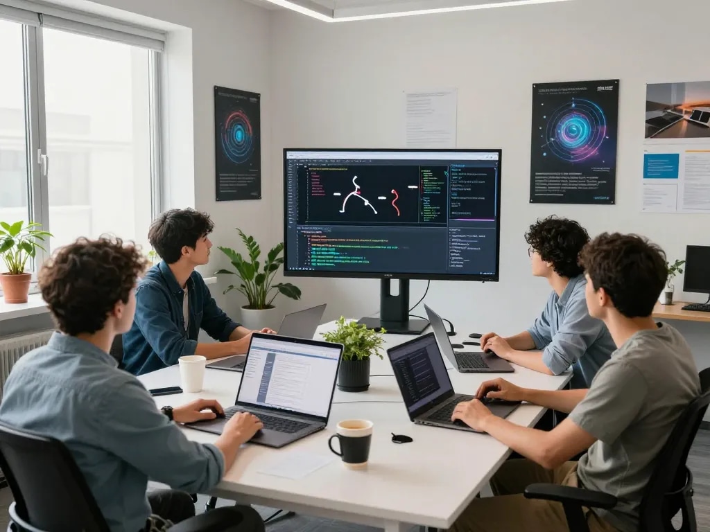 Expertise in motion control software development with a collaborative team using advanced technology.