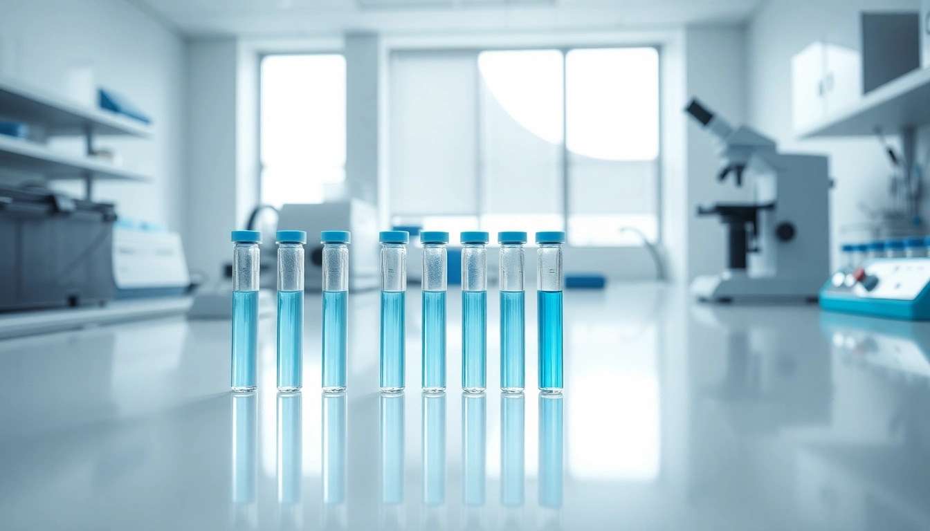 Serum tubes in a professional laboratory, weitere Informationen ansehen ueber Anwendungen und Vorteile.