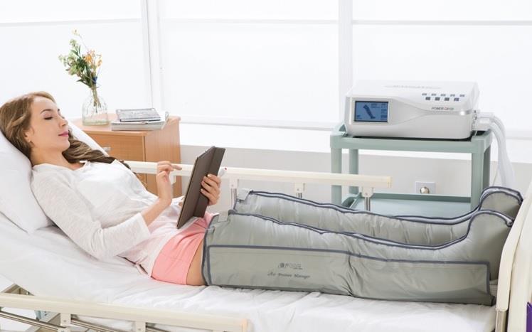 Wie helfen Lymphödempumpen in den Beinen?