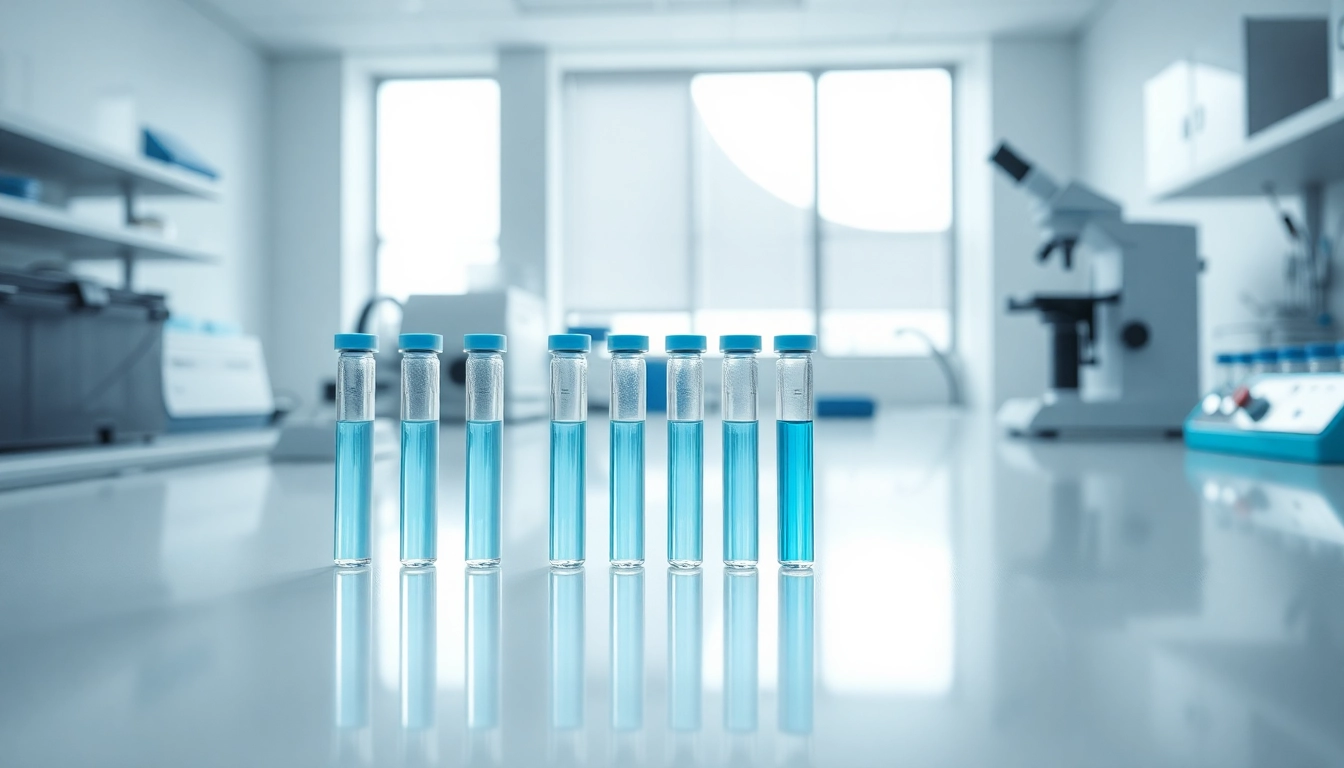 Serum tubes in a professional laboratory, weitere Informationen ansehen ueber Anwendungen und Vorteile.